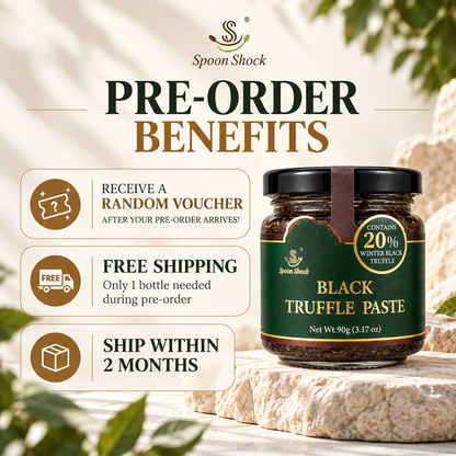 Winter Black Truffle Paste | 20% Real Truffle | 90g