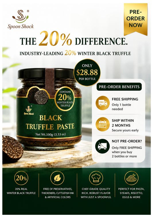 Per-order | Spoon Shock Signature Black Truffle Paste 100g (20% Winter Black Truffles)